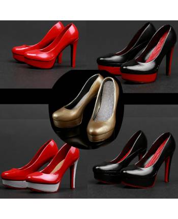 3rd Party S001-A/B/C/D/E 1/6 Female High-heel Shoes