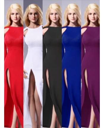 Pop Toys F28-B/C/D/E 1/6 Female Evening Long Dress