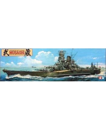 Tamiya 1/350 Japanese Battleship Musashi (1981) 78004