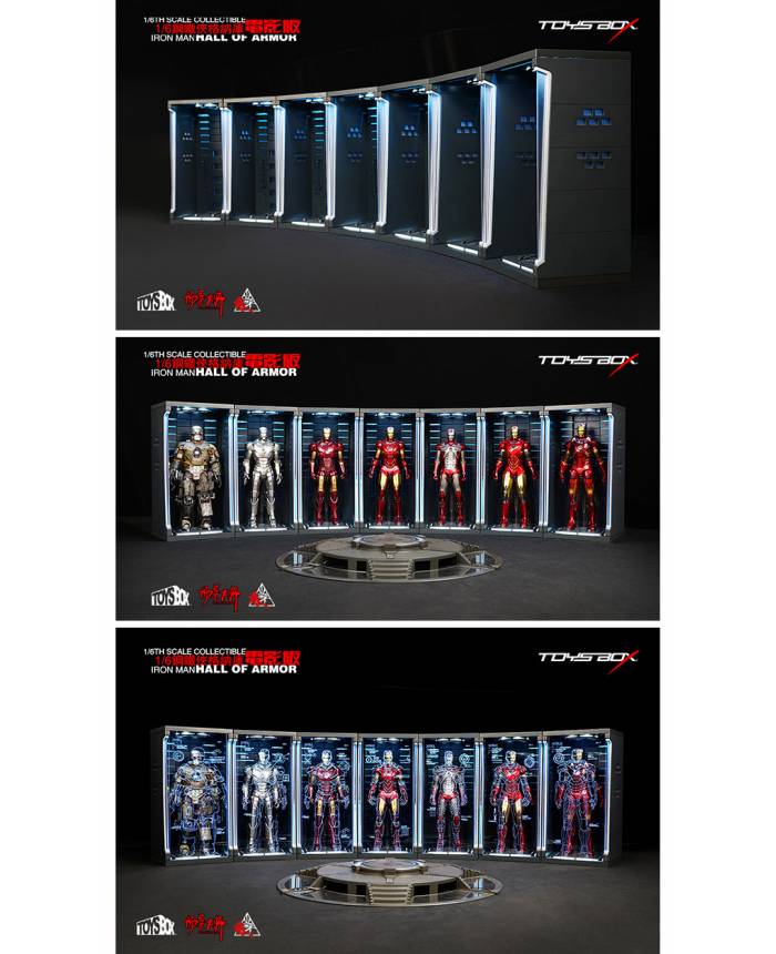 ToysBox TB073 1/6 Acrylic Hall of Armor Movie Version
